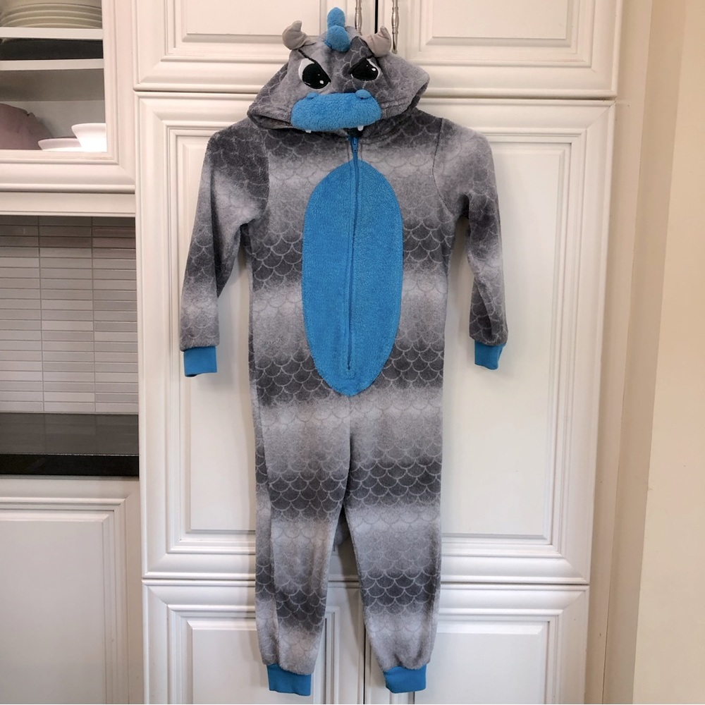 SIZE 6 - George Boys' Critter One-Piece pajamas
